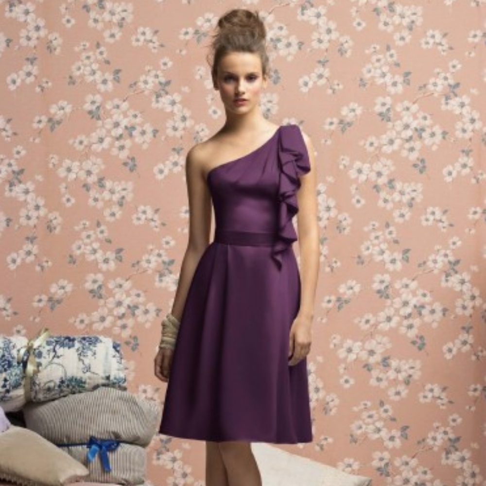 Lela Rose - One Shoulder Cocktail Dress